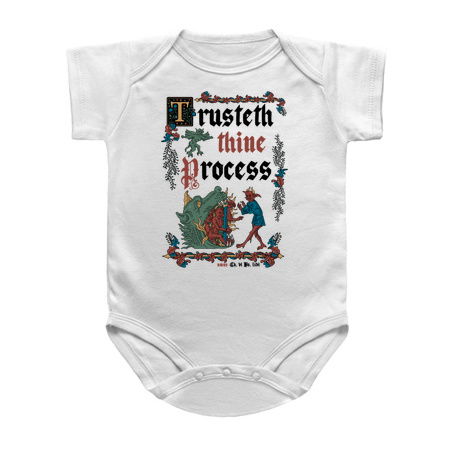 Trust the Journey Medieval Style - Vintage English Manuscript II tiny thumbnail