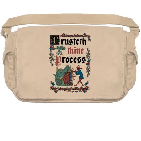 Trust the Journey Medieval Style - Vintage English Manuscript II tiny thumbnail