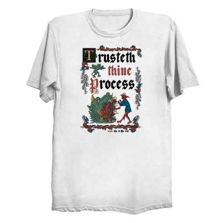 Trust the Journey Medieval Style - Vintage English Manuscript II tiny thumbnail