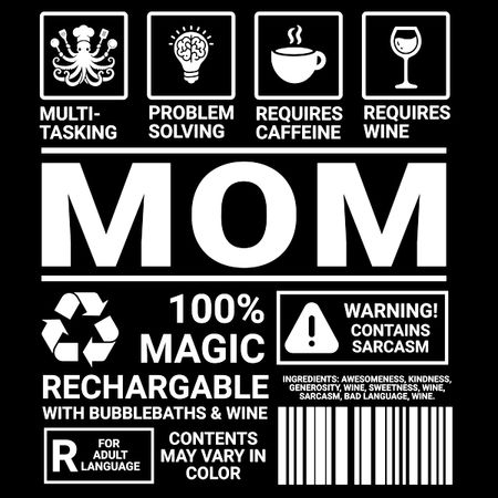 MOM Nutrition Facts Label - NeatoShop