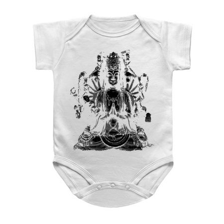 Avalokiteshvara, The Bodhisattva Of Compassion (Black Print) tiny thumbnail