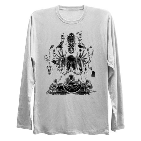 Avalokiteshvara, The Bodhisattva Of Compassion (Black Print) tiny thumbnail