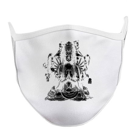 Avalokiteshvara, The Bodhisattva Of Compassion (Black Print) tiny thumbnail