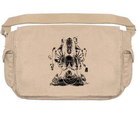 Avalokiteshvara, The Bodhisattva Of Compassion (Black Print) tiny thumbnail