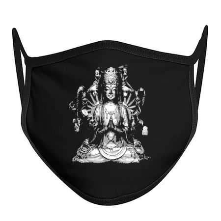 Avalokiteshvara, The Bodhisattva Of Compassion (White Print) tiny thumbnail