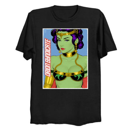 Orion Syndicate Pinup Comic Book Cover Blue Issue tiny thumbnail