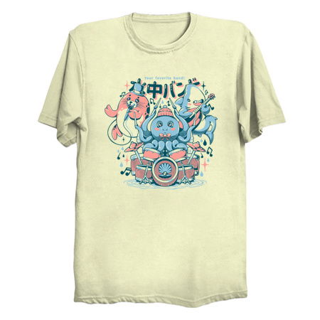 The Ocean Boys - Cute Geek Sea Animals Music Gift tiny thumbnail