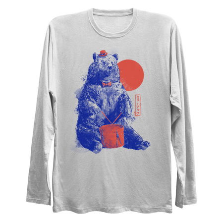 Drum Bear - Watercolor Pastel Music Wild Animal Aesthetic Gift tiny thumbnail