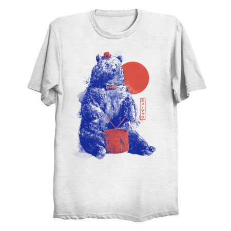 Drum Bear - Watercolor Pastel Music Wild Animal Aesthetic Gift tiny thumbnail