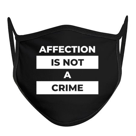 Affection Is Not A Crime (White Print) tiny thumbnail