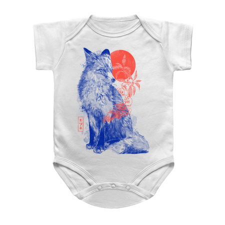 Bloomy Fox - Watercolor Pastel Music Wild Animal Aesthetic Gift tiny thumbnail