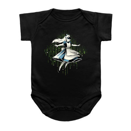 Alice Green Code Rain Japanese by Tobe Fonseca tiny thumbnail