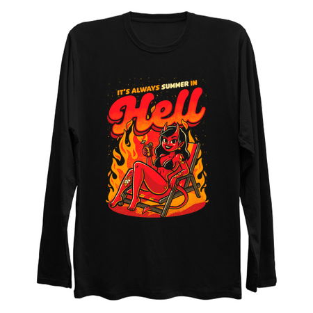 Summer Pinup Devil - Fire Vacation Demon tiny thumbnail