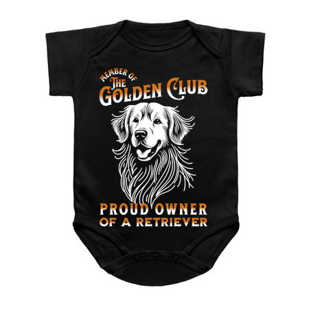 Golden Retriever T-Shirt: 'Member of the Golden Club' - Proud Owner Apparel tiny thumbnail