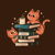 Cats, Books and Coffee by Tobe Fonseca tiny thumbnail
