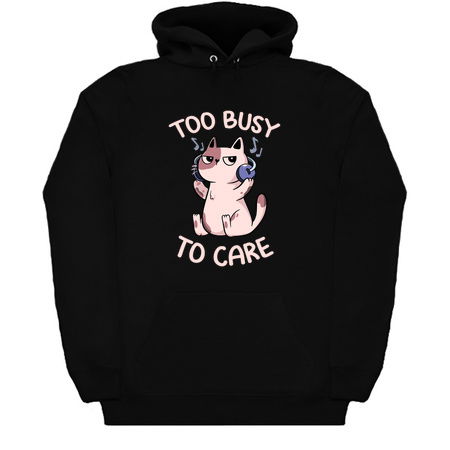 Too Busy to Care Antisocial Cat bu Tobe Fonseca tiny thumbnail