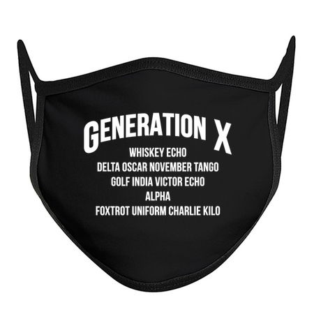 Generation X Gen X-er Whiskey Tango Foxtrot Sarcastic Humor tiny thumbnail