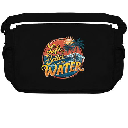 Life is Better in the Water T-Shirt: Retro Summer Design tiny thumbnail