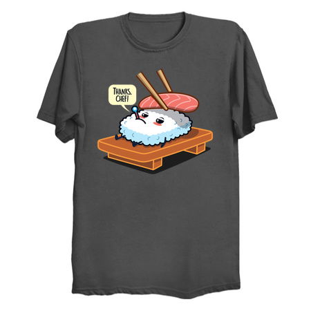 Sick Sushi Funny Cute Kawaii Sushi Original Cartoon tiny thumbnail