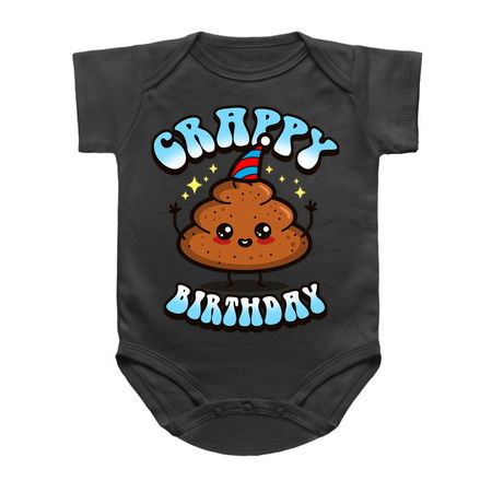 Crappy Birthday Funny Kawaii Poop Birthday Cartoon tiny thumbnail