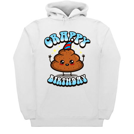 Crappy Birthday Funny Kawaii Poop Birthday Cartoon tiny thumbnail