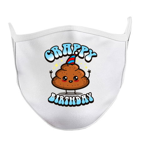 Crappy Birthday Funny Kawaii Poop Birthday Cartoon tiny thumbnail