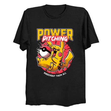 Power Pitcher Ball Anime - Funny Anime Yellow Rat tiny thumbnail