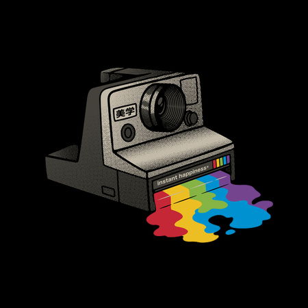 Vintage Camera Rainbow by Tobe Fonseca - NeatoShop