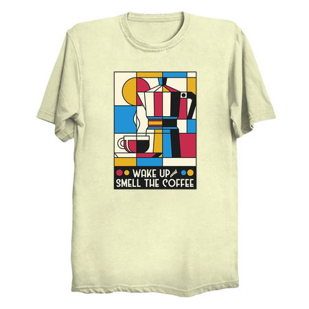 Wake Up And Smell The Coffee Mondrian by Tobe Fonseca tiny thumbnail
