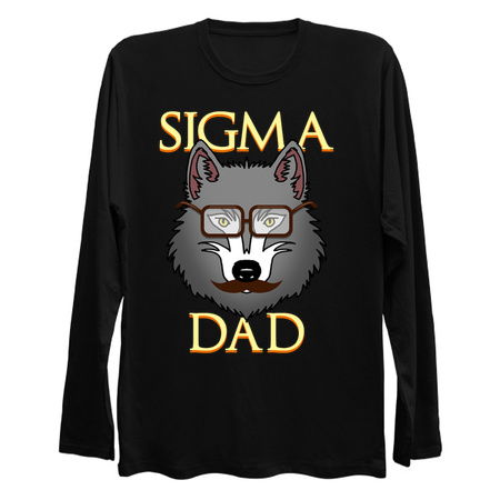 Sigma Dad Sigma Wolf Gift For Father's Day tiny thumbnail