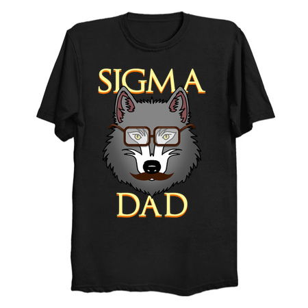Sigma Dad Sigma Wolf Gift For Father's Day tiny thumbnail