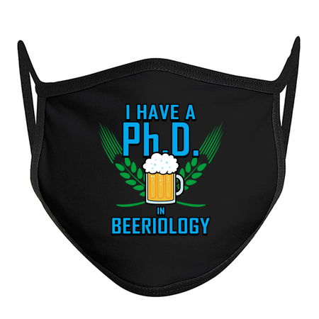 PhD In Beeriology Party Gift For Beer Drinkers tiny thumbnail