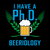 PhD In Beeriology Party Gift For Beer Drinkers tiny thumbnail