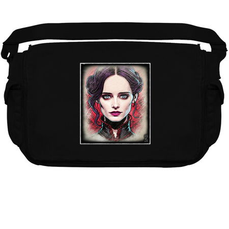 Eva Green Colored Pencils Comic Style Portrait tiny thumbnail