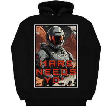 Mars Needs You Distressed Martian Marine Advertisement tiny thumbnail