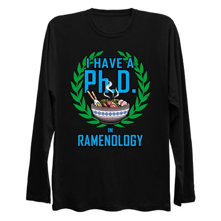 Funny PhD In Ramenology Gift For Ramen Lovers tiny thumbnail
