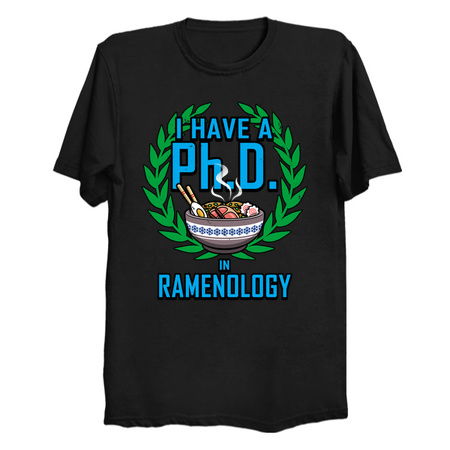 Funny PhD In Ramenology Gift For Ramen Lovers tiny thumbnail