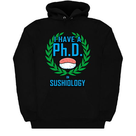 Funny PhD In Sushiology Gift For Sushi Lovers tiny thumbnail