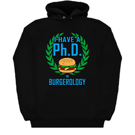 PhD In Burgerology Gift For Burger Lovers tiny thumbnail