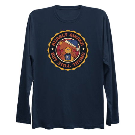 Bearly Awake But Still Trying Bear by Tobe Fonseca tiny thumbnail