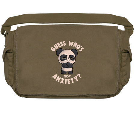 Guess Whos Got Anxiety - Funny Sarcasm Anxiety Cute Panda Bear Gift tiny thumbnail