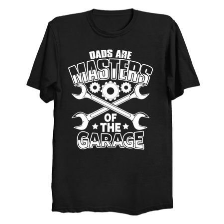 Dads Are Masters Of The Garage Retro Vintage Fathers Day Gift tiny thumbnail
