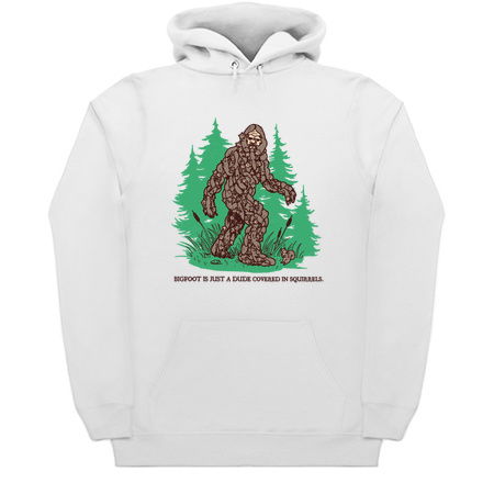Bigfoot Is Just A Dude Covered In Squirrels tiny thumbnail