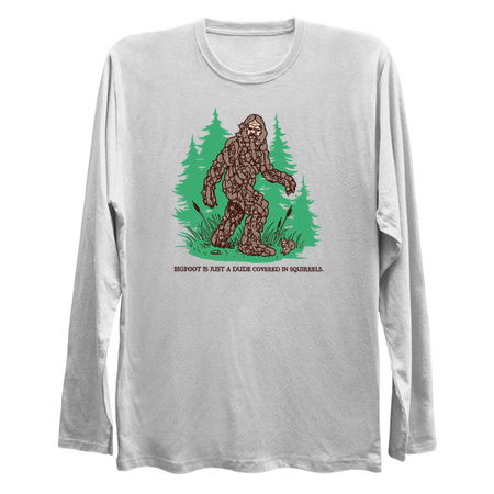 Bigfoot Is Just A Dude Covered In Squirrels tiny thumbnail
