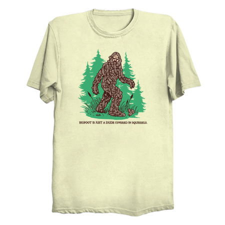 Bigfoot Is Just A Dude Covered In Squirrels tiny thumbnail