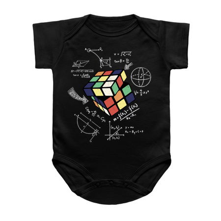 Rubik's Cube Math Equations T-Shirt: Puzzle Solving Design tiny thumbnail