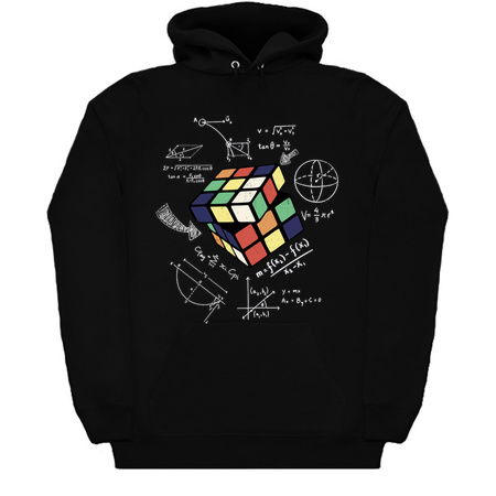 Rubik's Cube Math Equations T-Shirt: Puzzle Solving Design tiny thumbnail