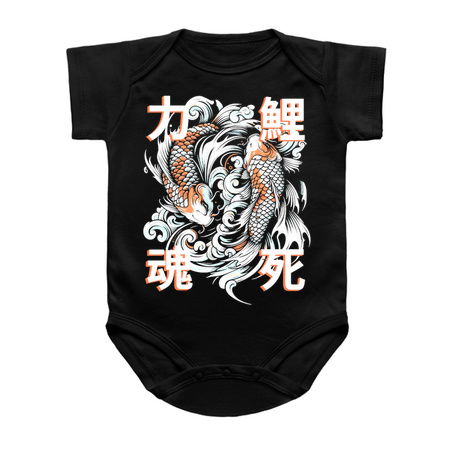 Tranquil Koi Fish T-Shirt: Japanese Aesthetic with Peaceful Koi tiny thumbnail