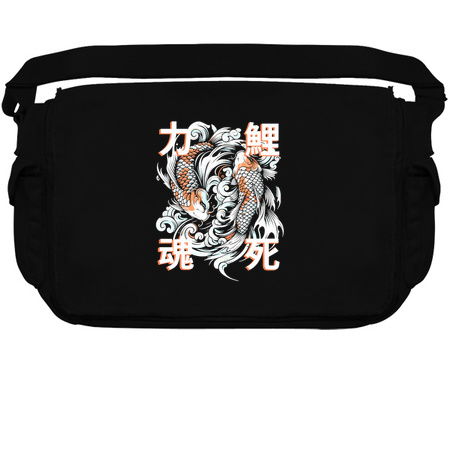 Tranquil Koi Fish T-Shirt: Japanese Aesthetic with Peaceful Koi tiny thumbnail