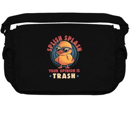 Your Opinion is Trash - Funny Sarcasm Cute Duck Gift tiny thumbnail